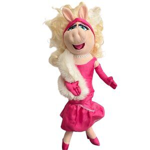 The Disney Store Miss Piggy 17" Plush/Stuffed Character-GUC